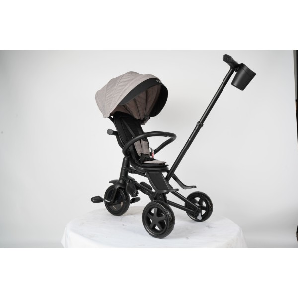 Фото - Триколісний велосипед Qplay Nova Niello Grey (S700-6NovaNielloGrey)